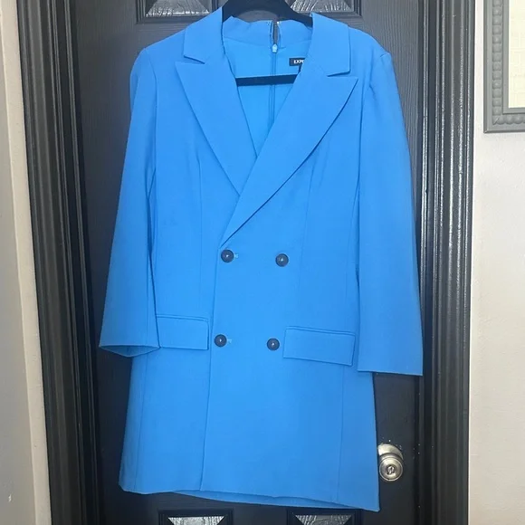 Express- Double-Breasted Blazer dress - Picture 1 of 3